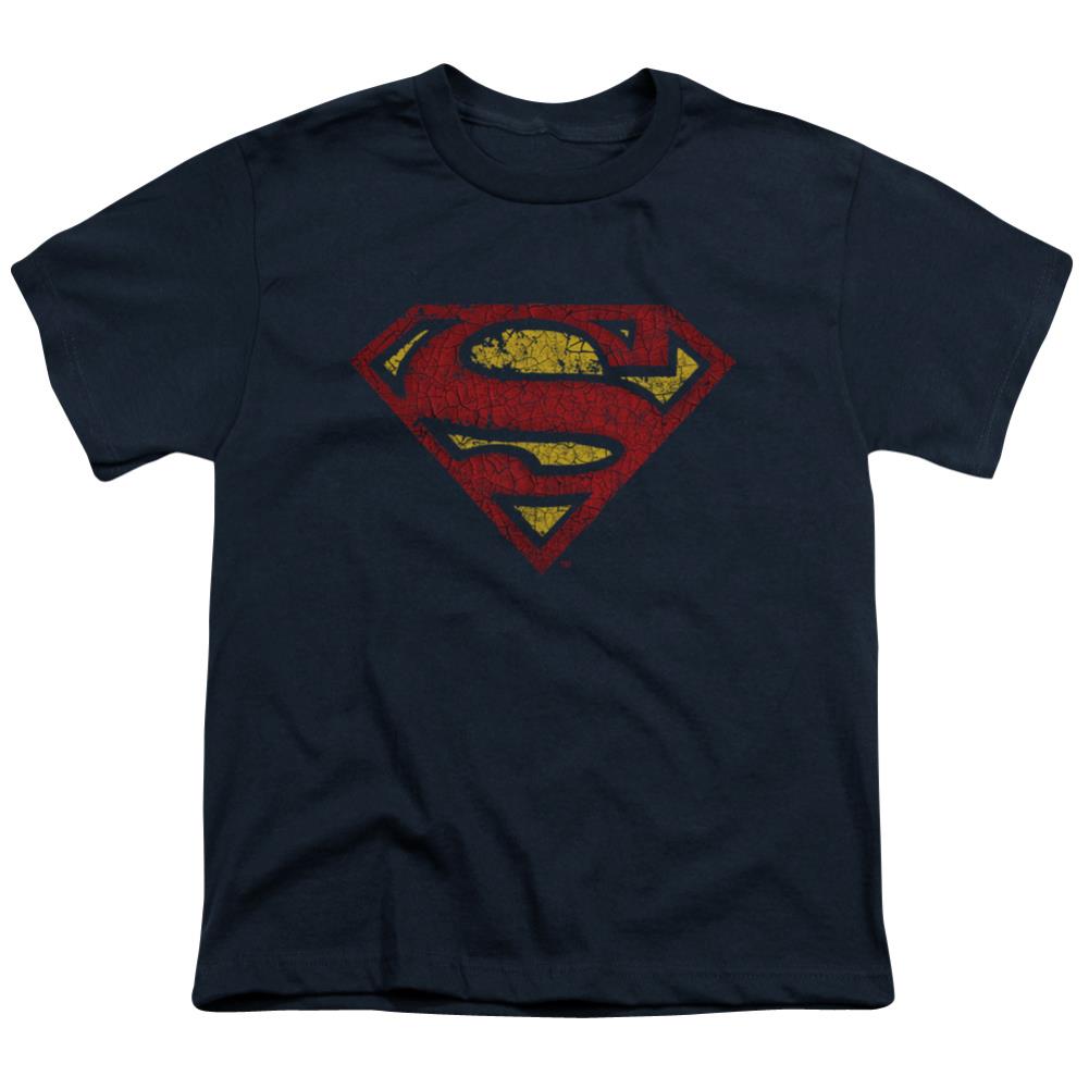 Superman Crackle S Youth 18/1 100% Cotton SS T