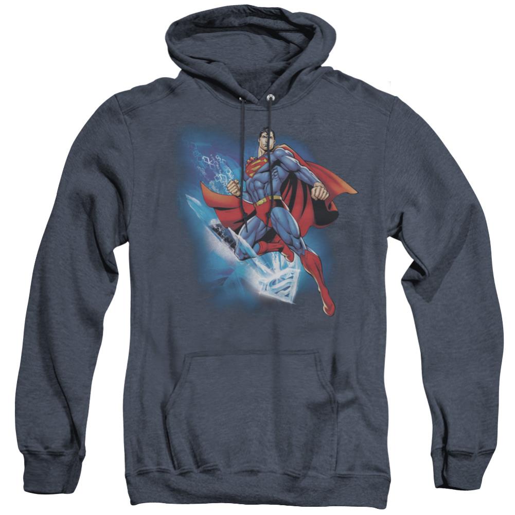 Superman Crystallize Men's Pull-Over Hoodie
