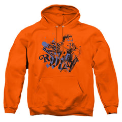 Superman Cut & Paste Men's Pull-Over 75 25 Poly Hoodie