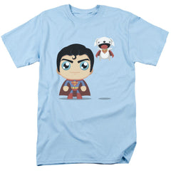 Superman Cute Superman Men's 18/1 Cotton SS T