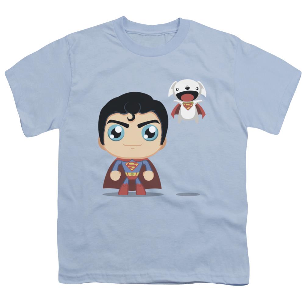 Superman Cute Superman Youth 18/1 100% Cotton SS T