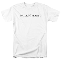 Superman Daily Planet Logo Men's 18/1 Cotton SS T