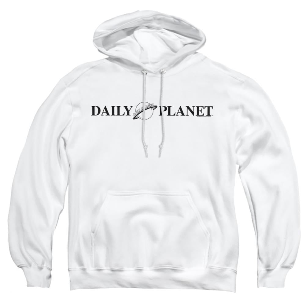 Superman Daily Planet Logo Men's Pull-Over 75 25 Poly Hoodie
