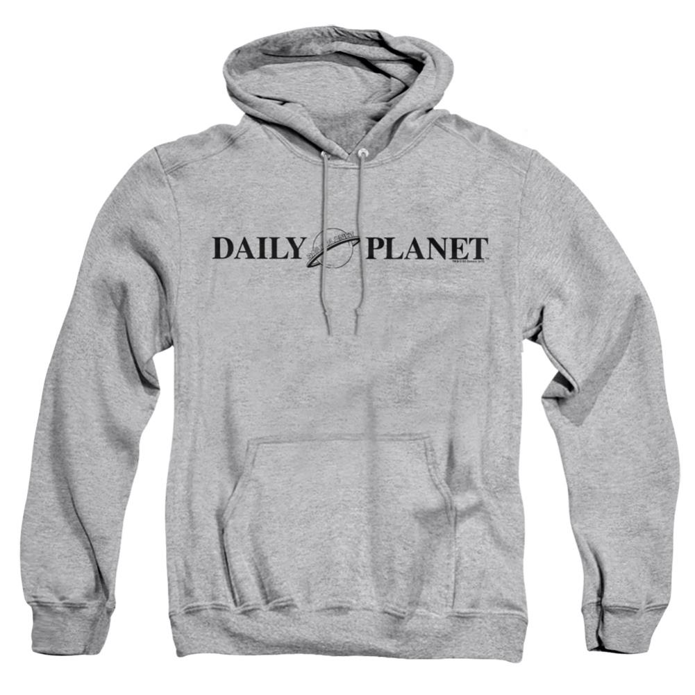 Superman Daily Planet Logo Men's Pull-Over 75 25 Poly Hoodie