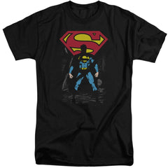 Superman Dark Alley Men's 18/1 Tall Cotton SS T