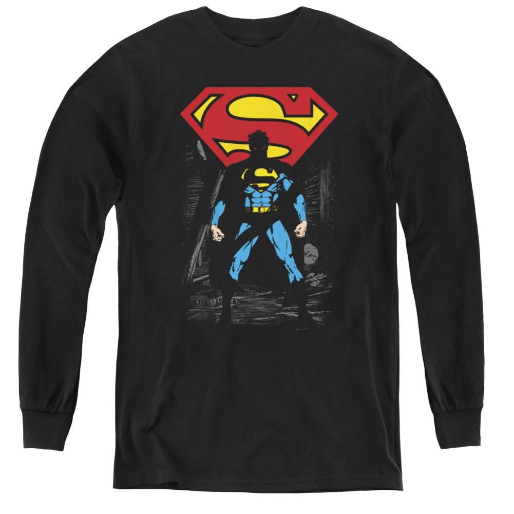 Superman Dark Alley Youth LS T