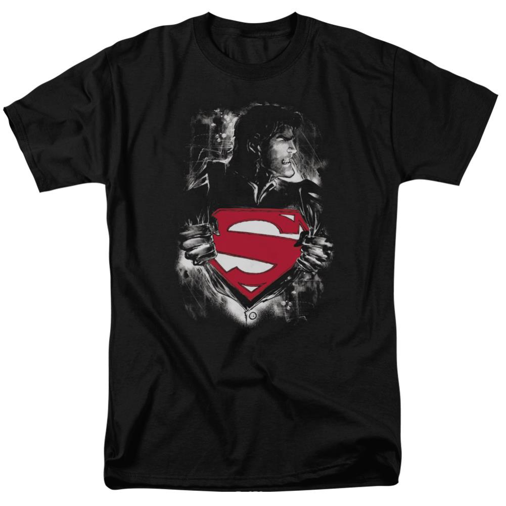 Superman Darkest Hour Men's 18/1 Cotton SS T