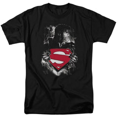 Superman Darkest Hour Men's 18/1 Cotton SS T