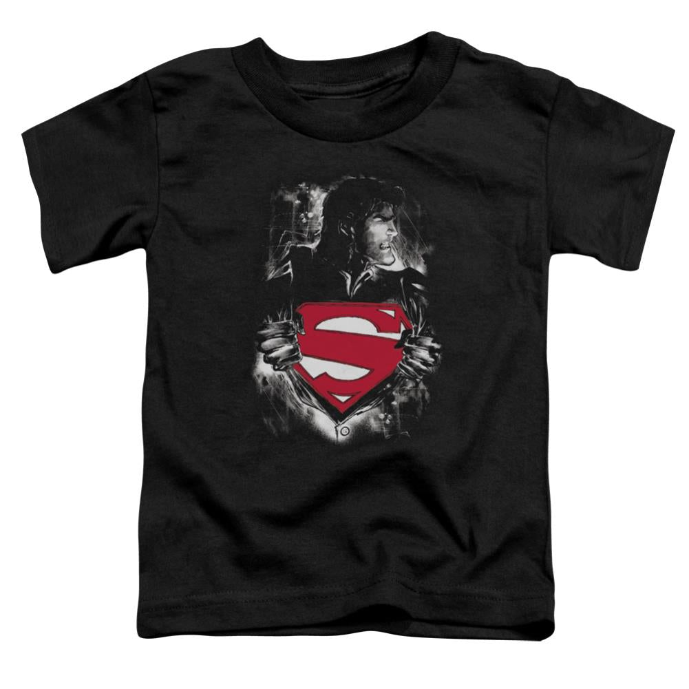Superman Darkest Hour Toddler 18/1 Cotton SS T