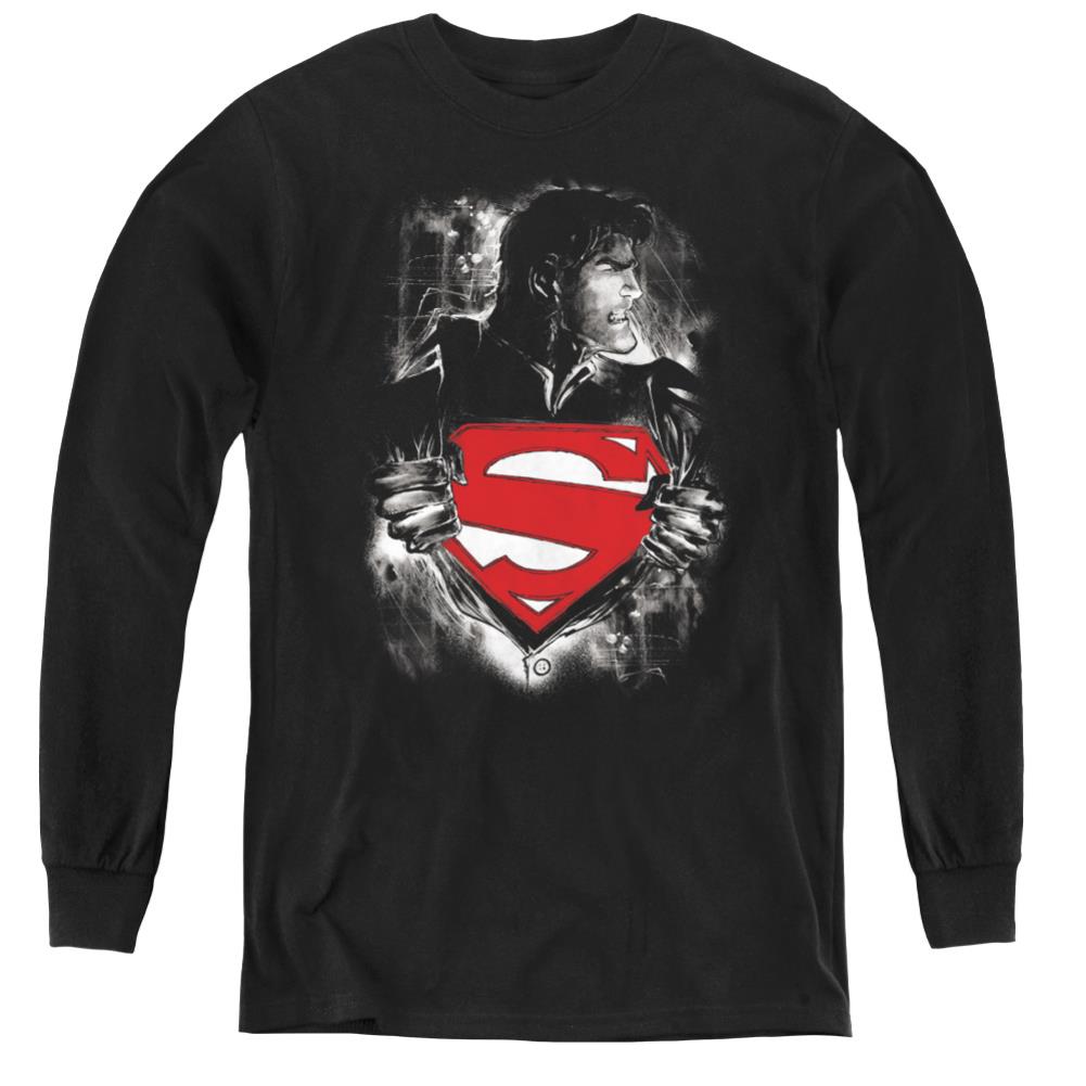 Superman Darkest Hour Youth LS T