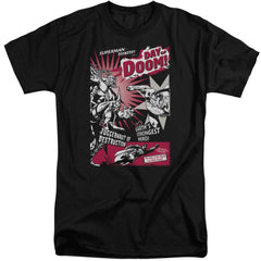 Superman Day Of Doom Men's 18/1 Tall Cotton SS T