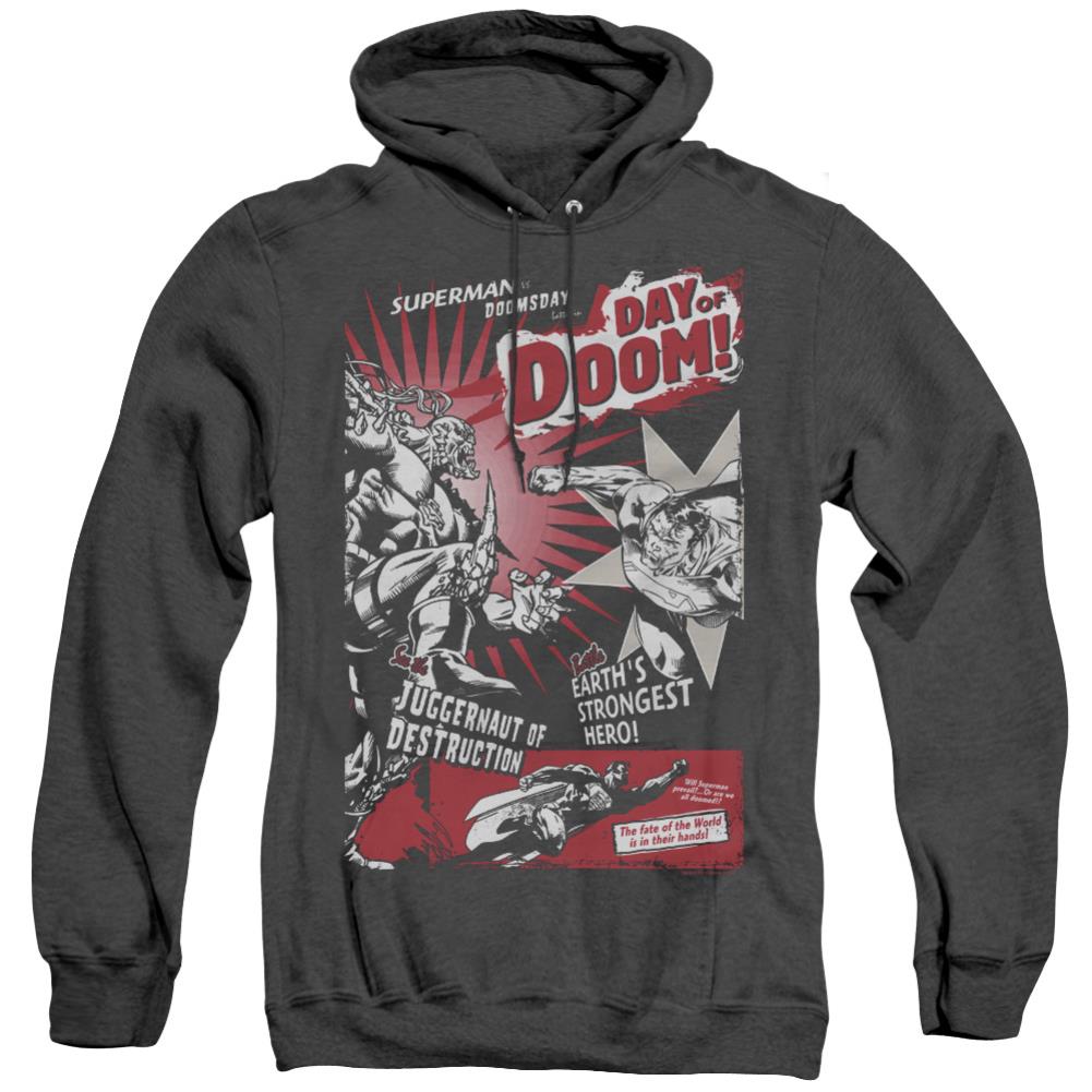 Superman Day Of Doom Men's Pull-Over Hoodie