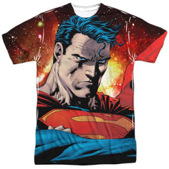 Superman Determination Men's Regular Fit Polyester SS T
