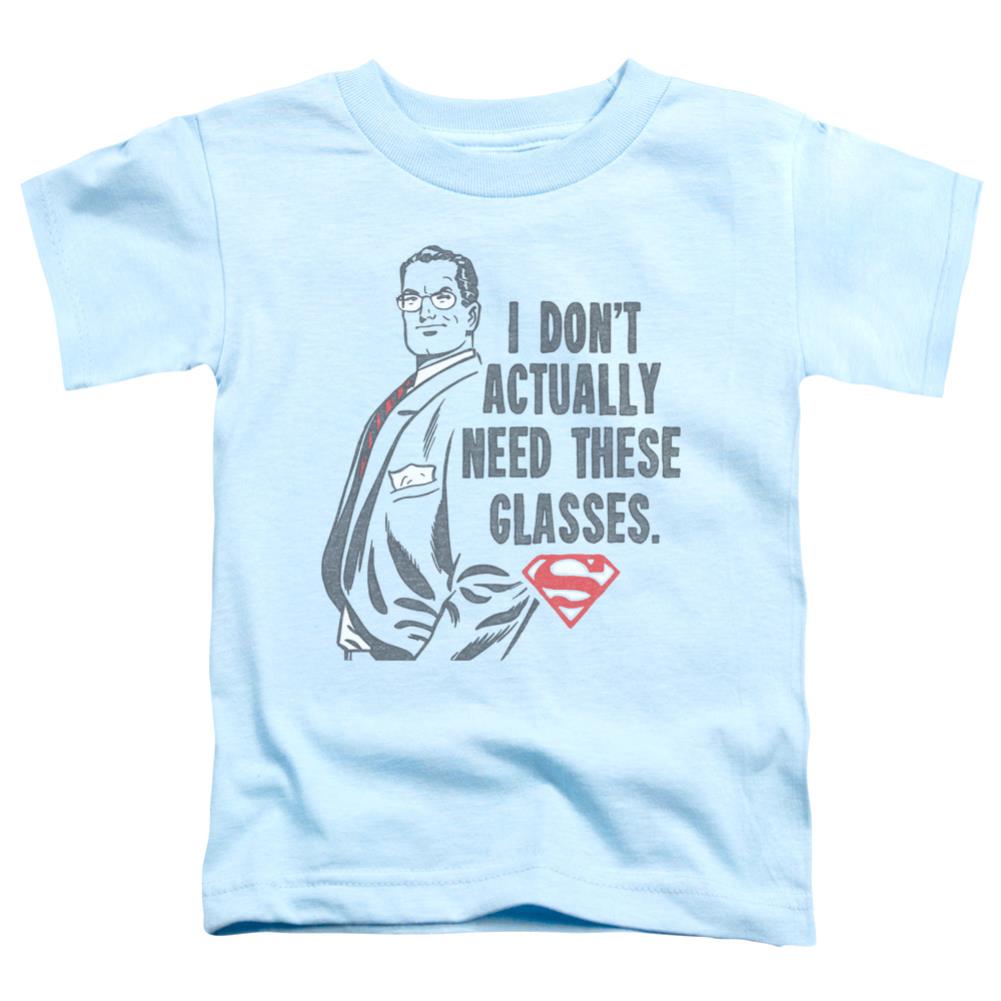 Superman Dont Need Glasses Toddler 18/1 Cotton SS T