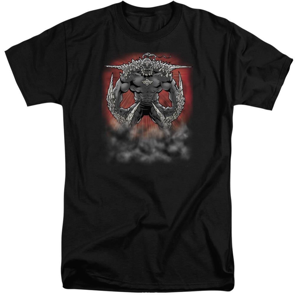 Superman Doomsday Dust Men's 18/1 Tall Cotton SS T