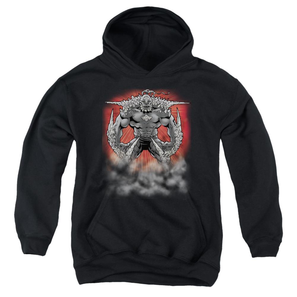 Superman Doomsday Dust Youth Cotton Poly Pull-Over Hoodie