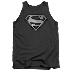 Superman Duct Tape Shield Men's 18/1 Cotton Tank Top
