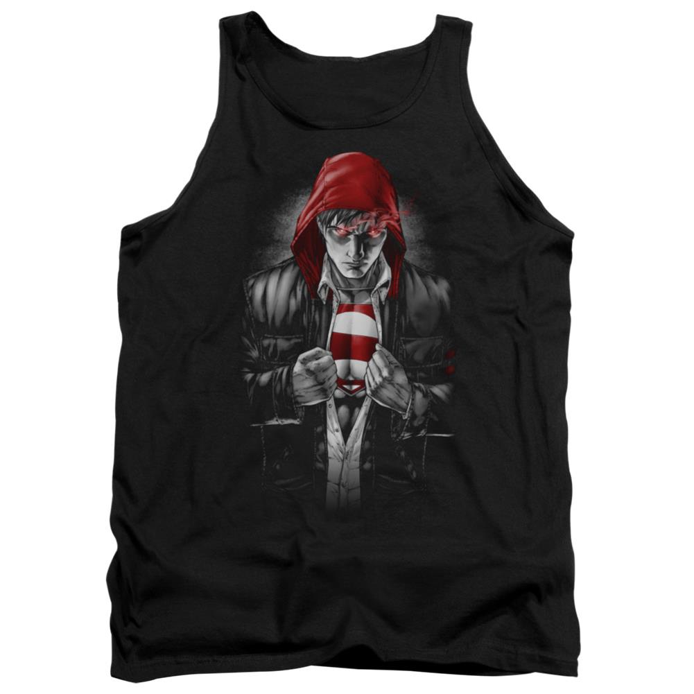 Superman Earth One Men's 18/1 Cotton Tank Top