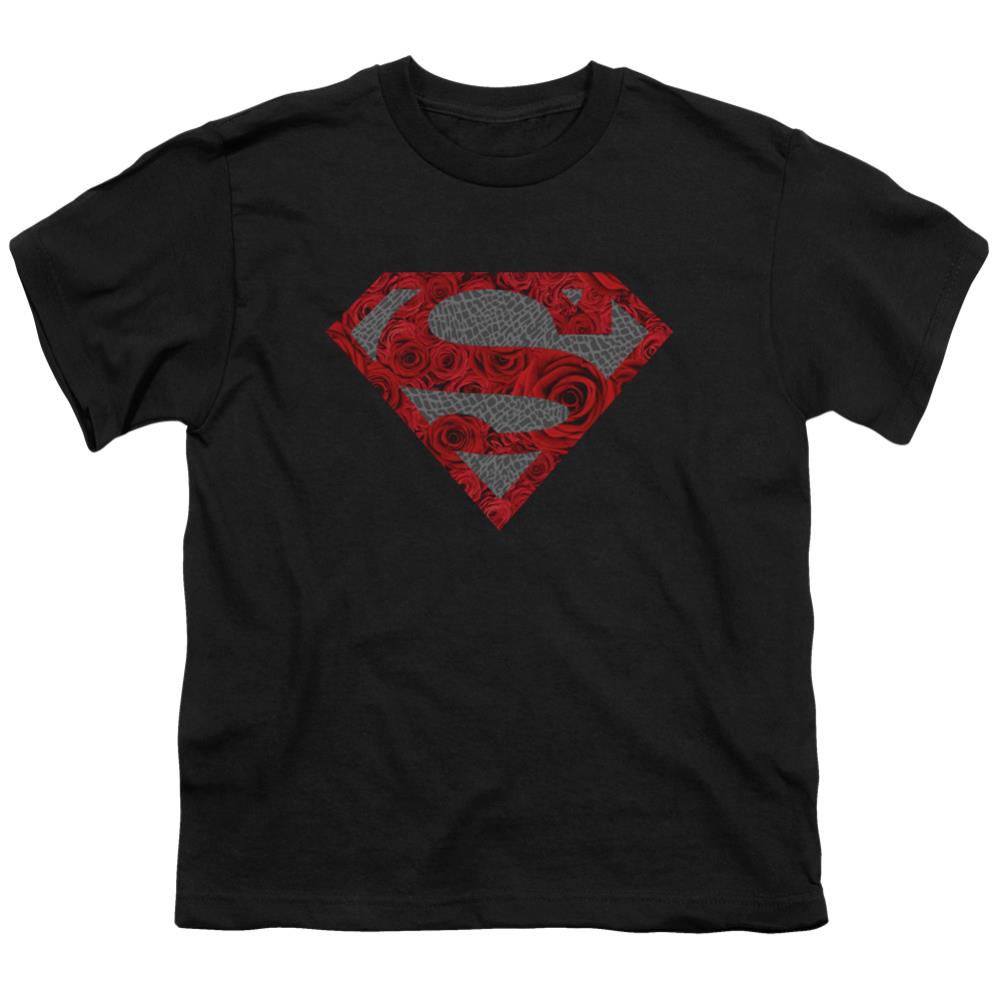 Superman Elephant Rose Shield Youth 18/1 100% Cotton SS T