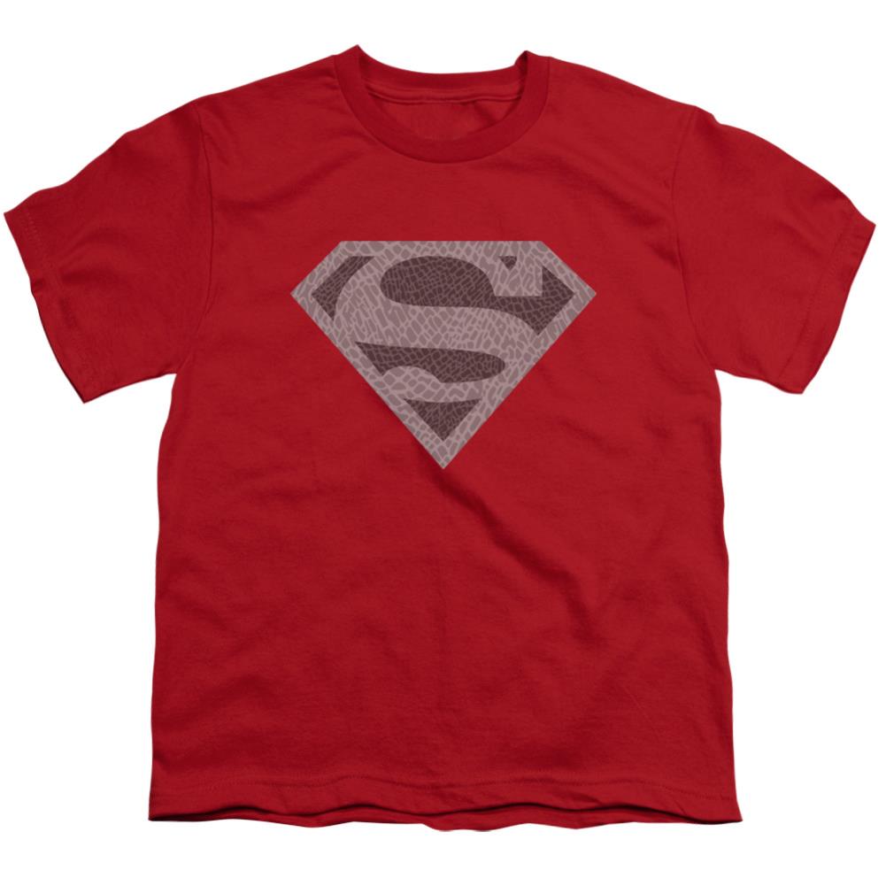 Superman Elephant Shield Youth 18/1 100% Cotton SS T
