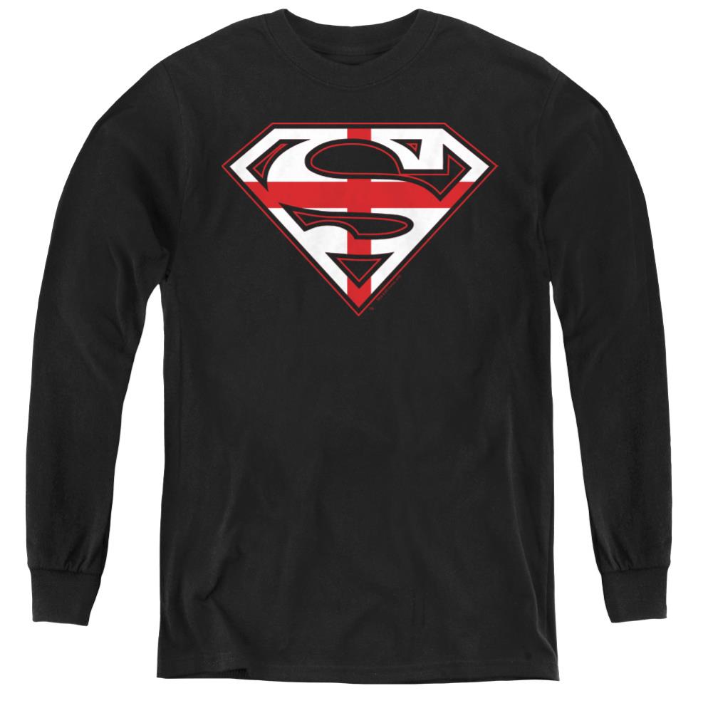 Superman English Shield Youth LS T