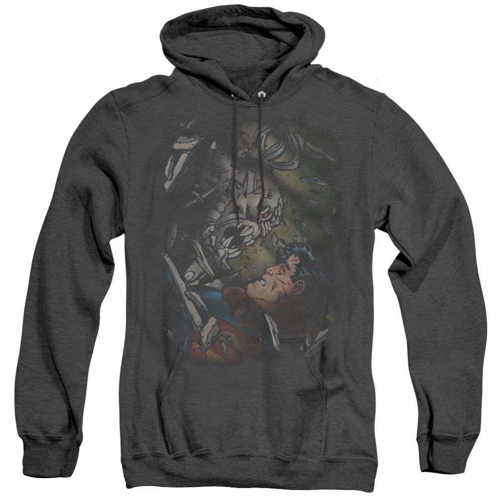 Superman Epic Battle Men's Pull-Over Hoodie
