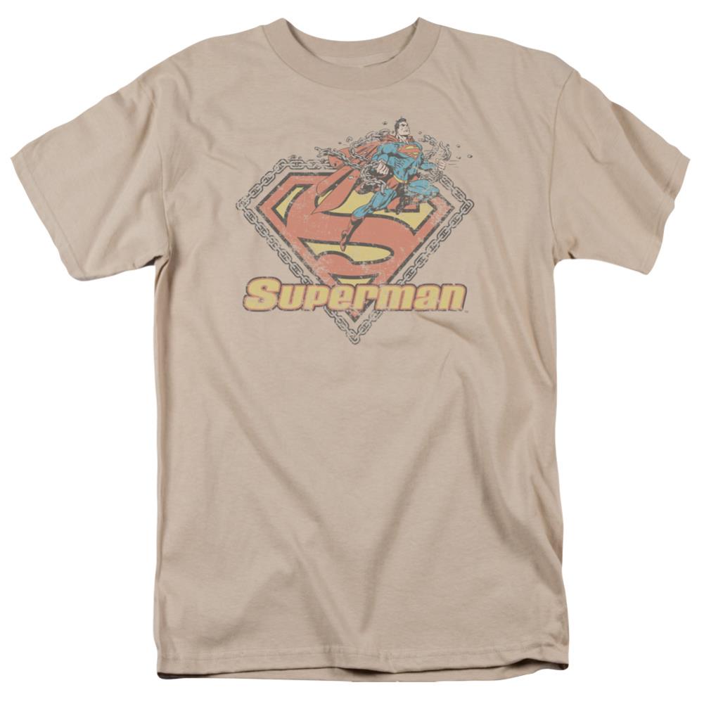 Superman Est. 1939 Men's 18/1 Cotton SS T
