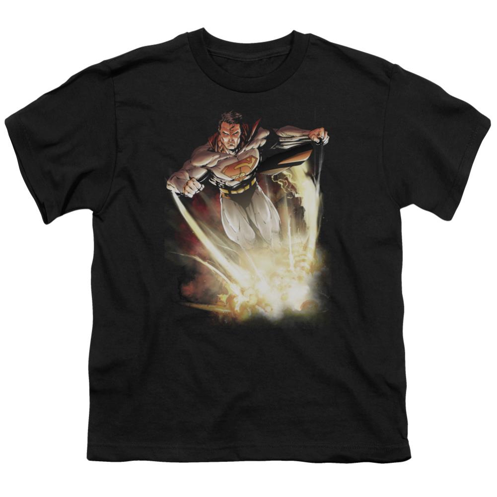 Superman Explosive Youth 18/1 100% Cotton SS T