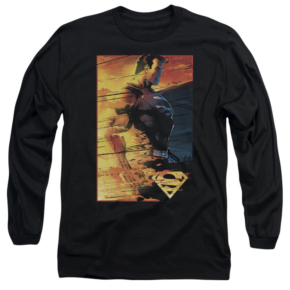 Superman Fireproof Men's 18/1 Cotton LS T