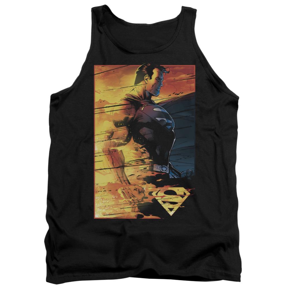 Superman Fireproof Men's 18/1 Cotton Tank Top