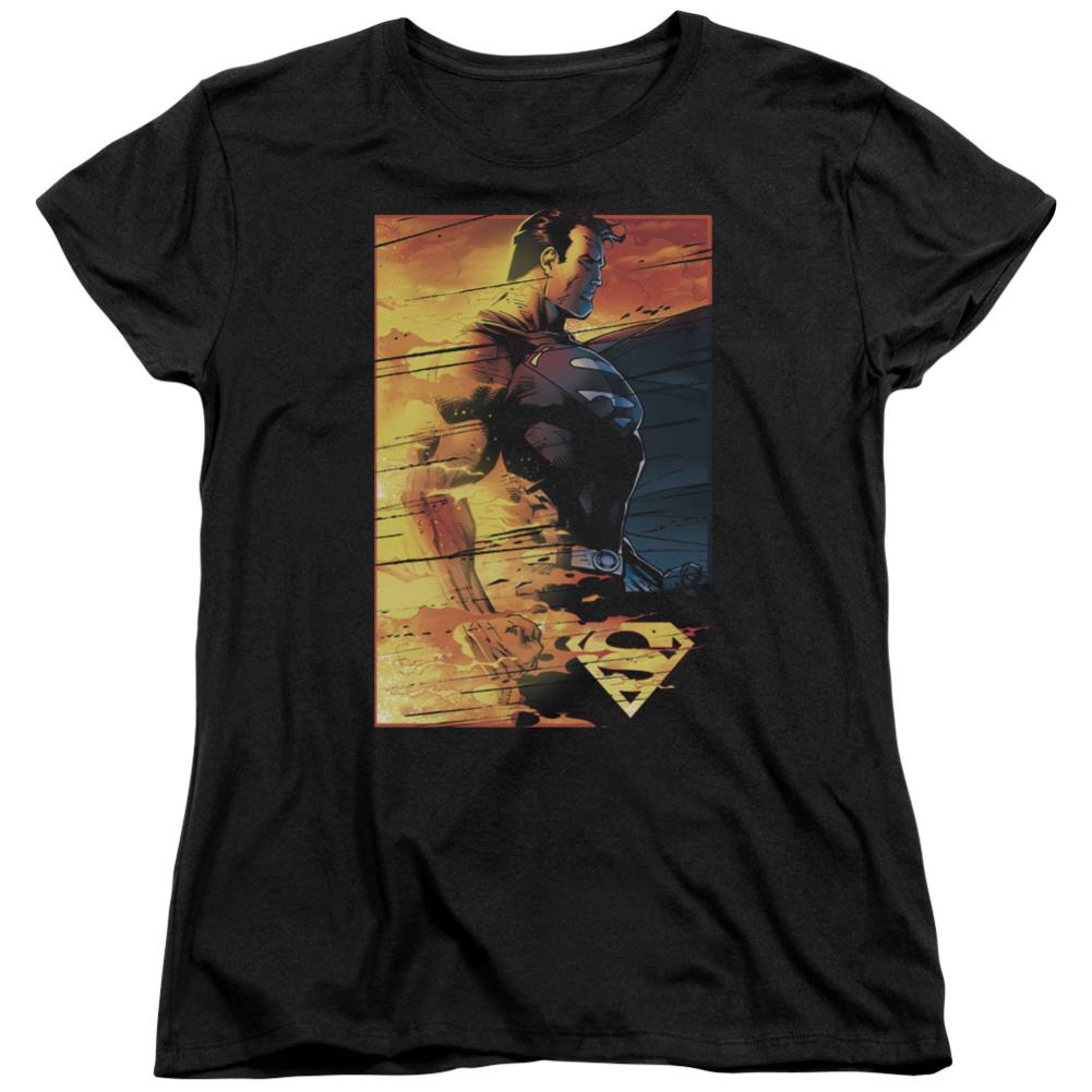 Superman Fireproof Women's 18/1 Cotton SS T