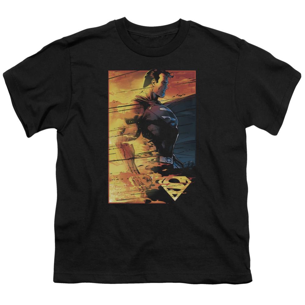 Superman Fireproof Youth 18/1 100% Cotton SS T