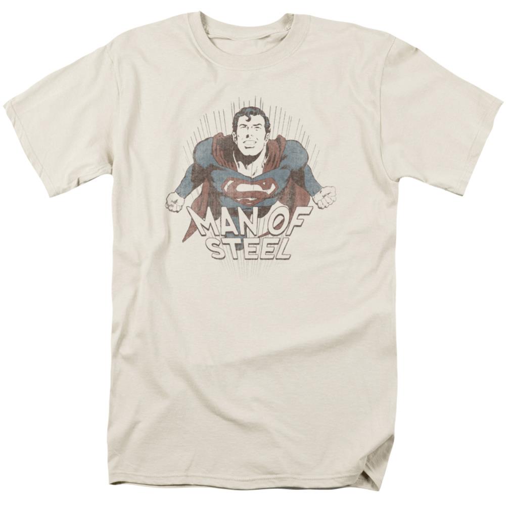 Superman Fly Away Men's 18/1 Cotton SS T