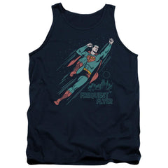 Superman Frequent Flyer Men's 18/1 Cotton Tank Top