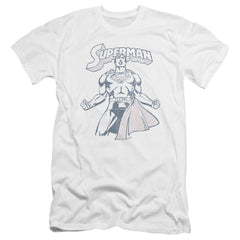 Superman Get Some Men's Ultra-Soft 30/1 Cotton Slim SS T