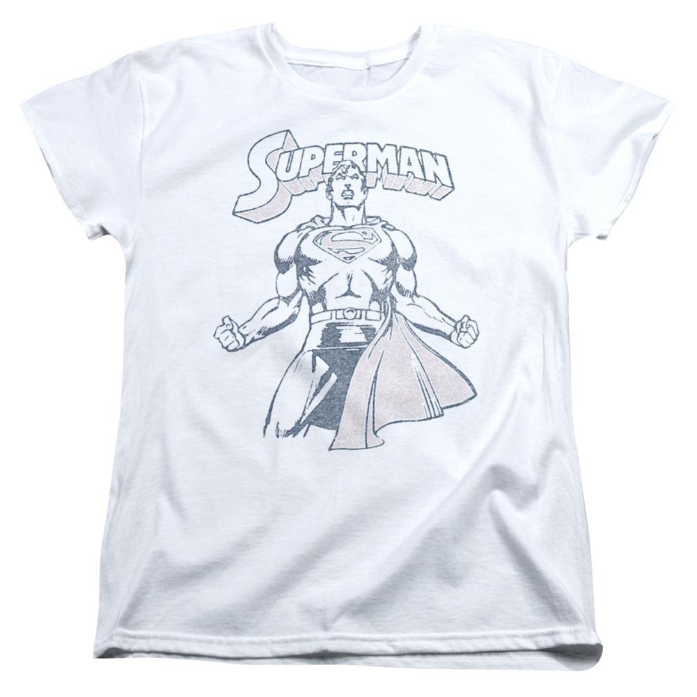 Superman Get Some Women's 18/1 Cotton SS T