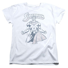 Superman Get Some Women's 18/1 Cotton SS T