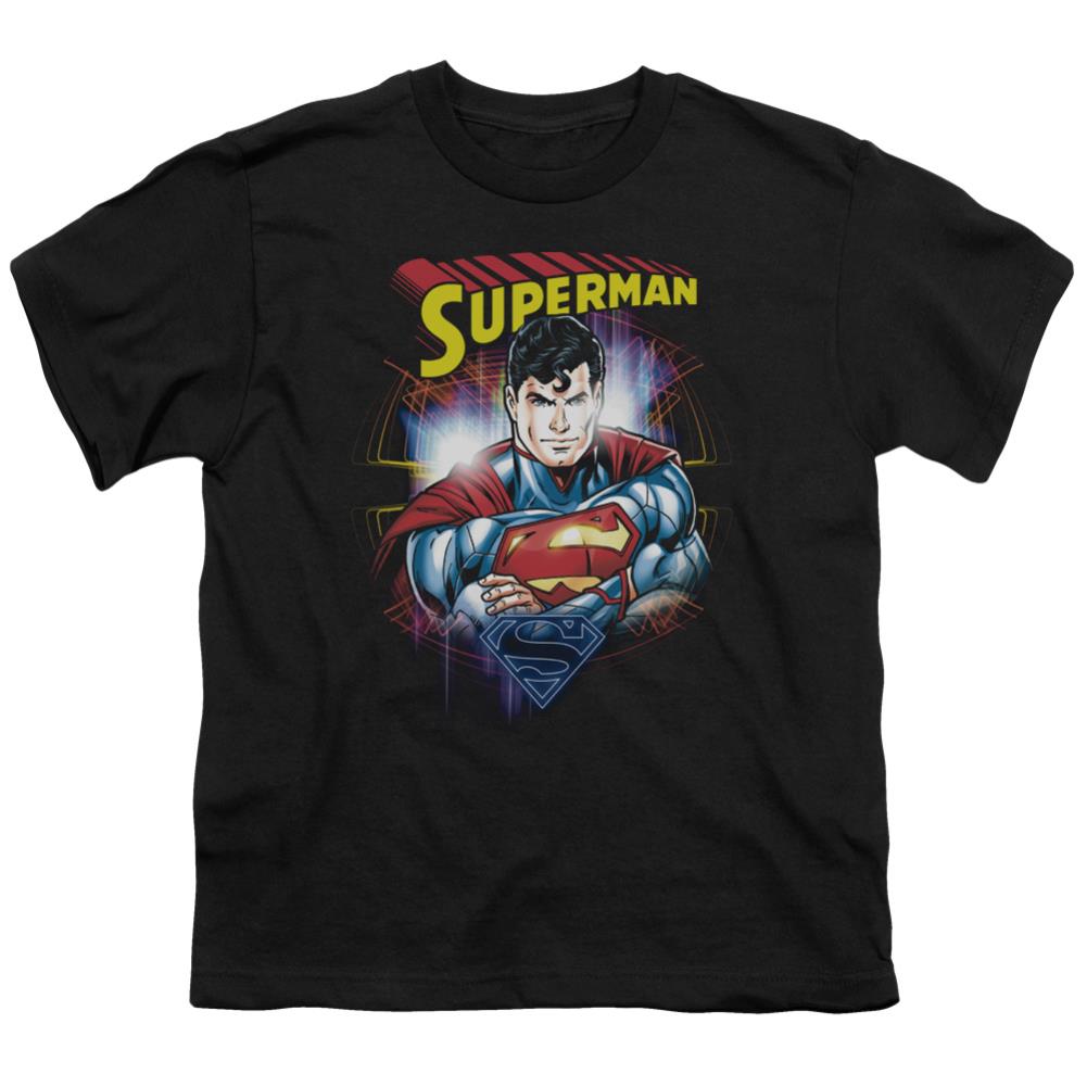 Superman Glam Youth 18/1 100% Cotton SS T