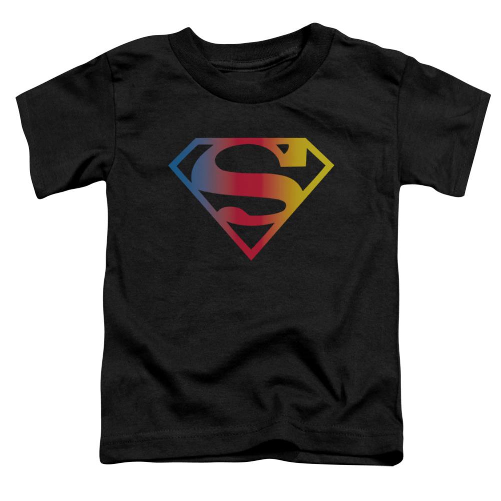 Superman Gradient Superman Logo Toddler 18/1 Cotton SS T