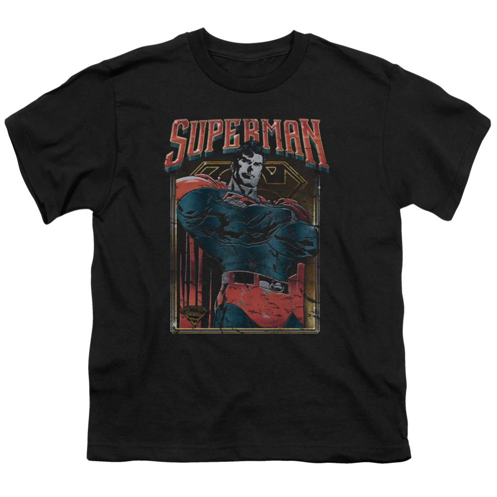 Superman Head Bang Youth 18/1 100% Cotton SS T