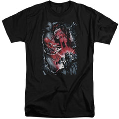 Superman Heat Blast Men's 18/1 Tall Cotton SS T