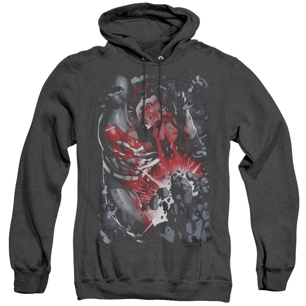 Superman Heat Blast Men's Pull-Over Hoodie