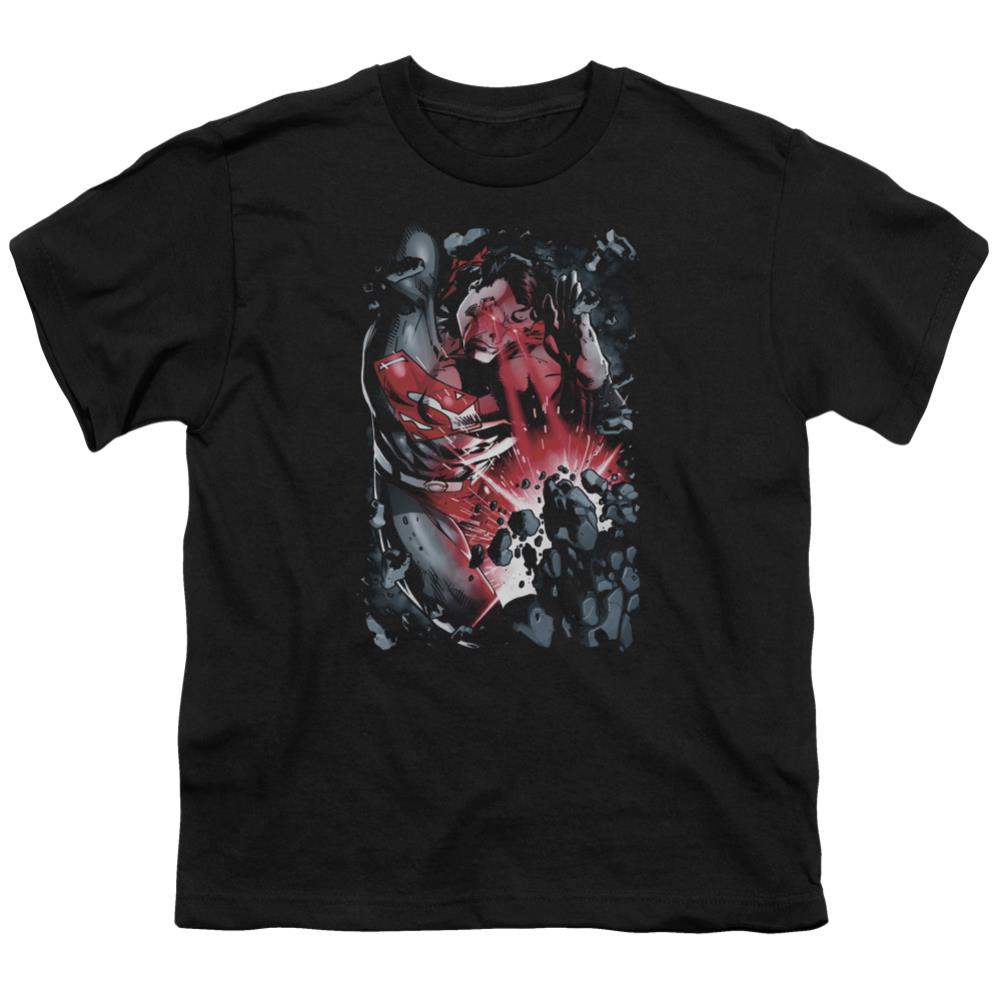 Superman Heat Blast Youth 18/1 100% Cotton SS T