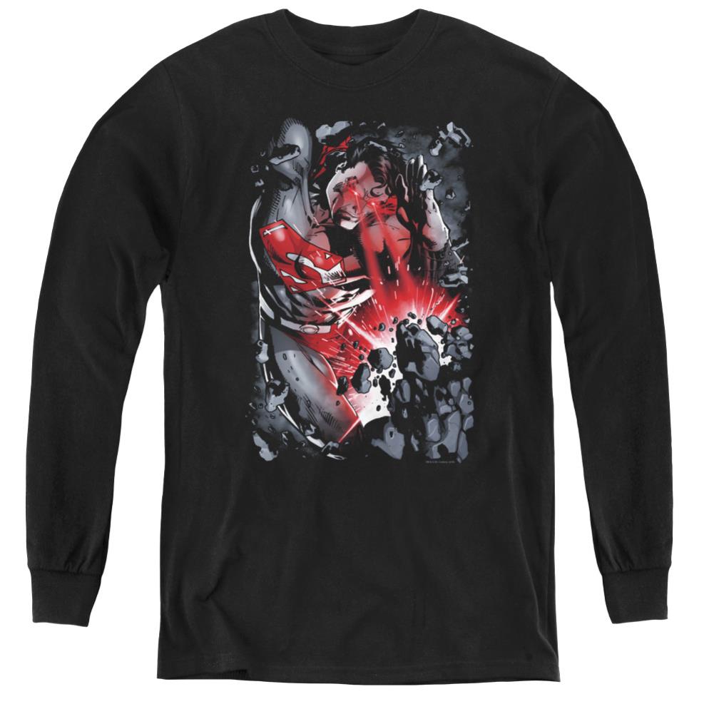 Superman Heat Blast Youth LS T