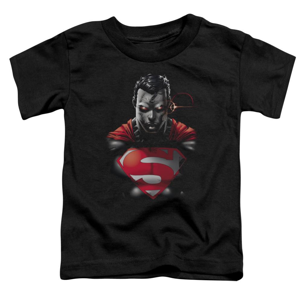 Superman Heat Vision Charged Toddler 18/1 Cotton SS T