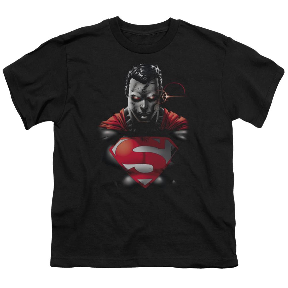 Superman Heat Vision Charged Youth 18/1 100% Cotton SS T