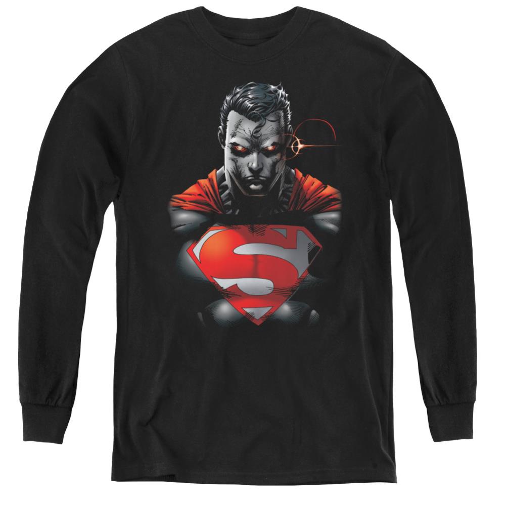 Superman Heat Vision Charged Youth LS T
