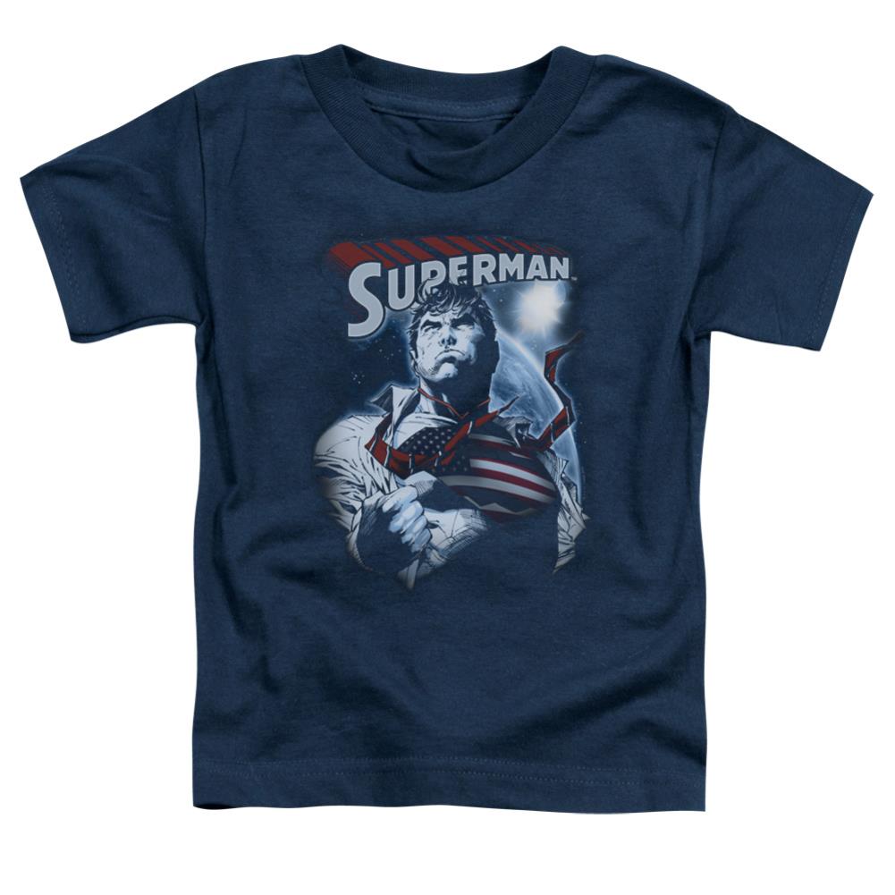 Superman Honor And Protect Toddler 18/1 Cotton SS T