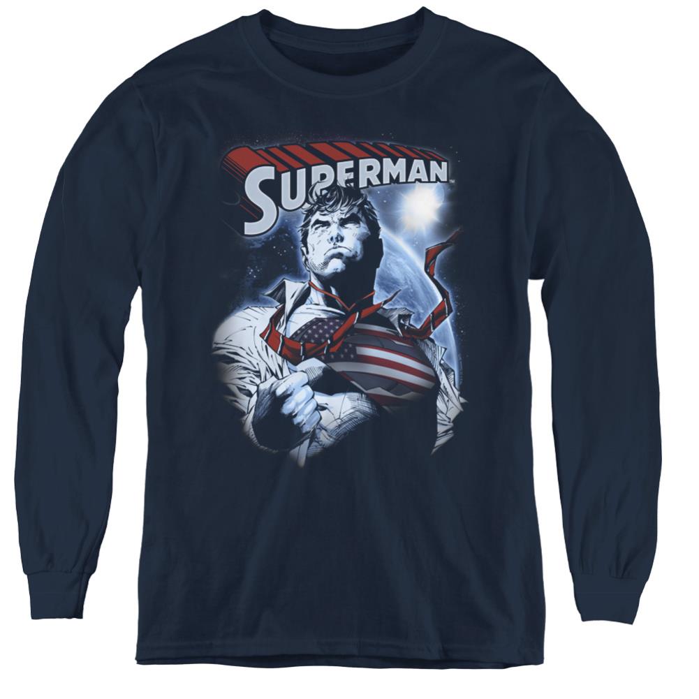 Superman Honor And Protect Youth LS T