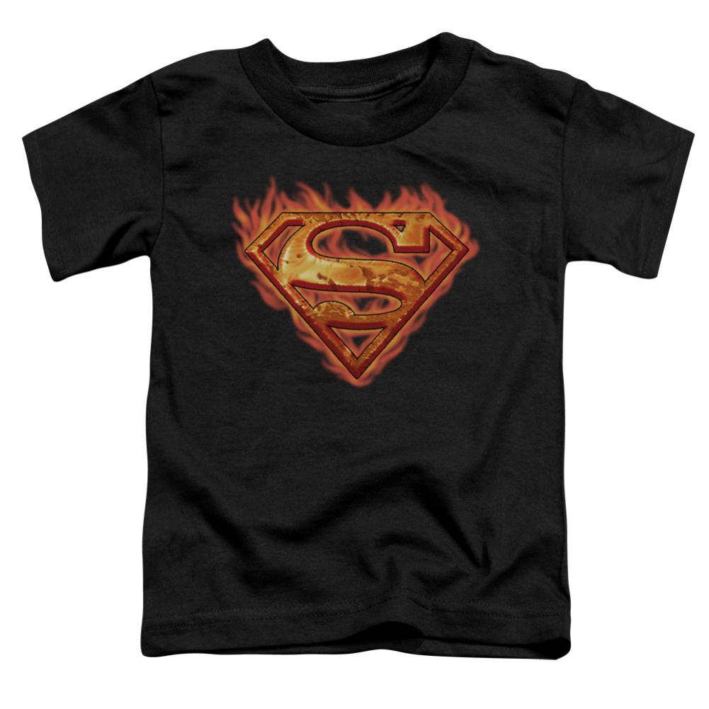 Superman Hot Metal Toddler 18/1 Cotton SS T